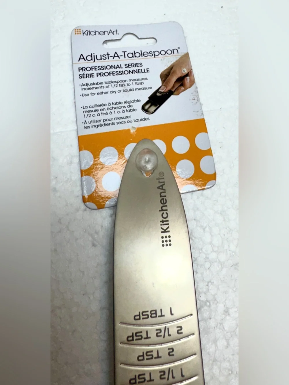 Tablespoon Adjust -A Silver tone 7-in-1 Measuring Spoon